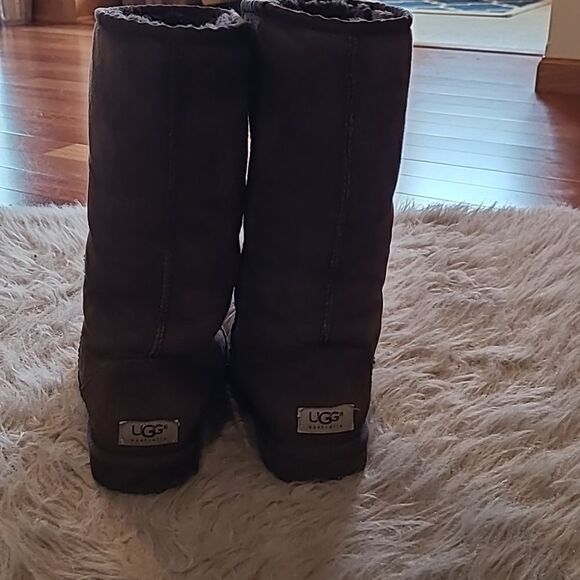 Ugg‎ classic tall brown boots womens size 8 - Picture 3 of 9